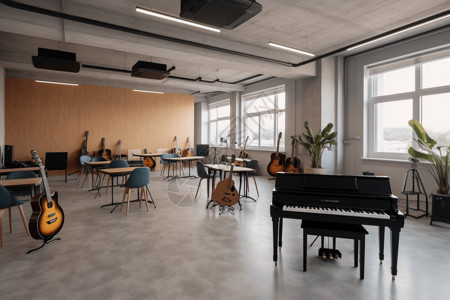 钢琴培训中心音乐乐器培训中心背景
