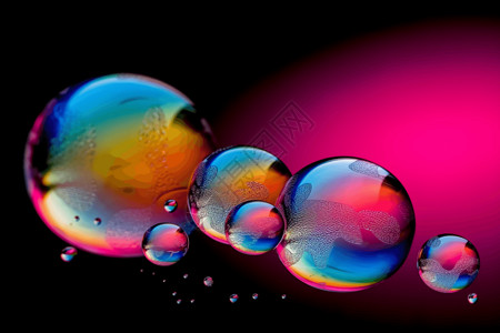 明亮的水泡沫图片