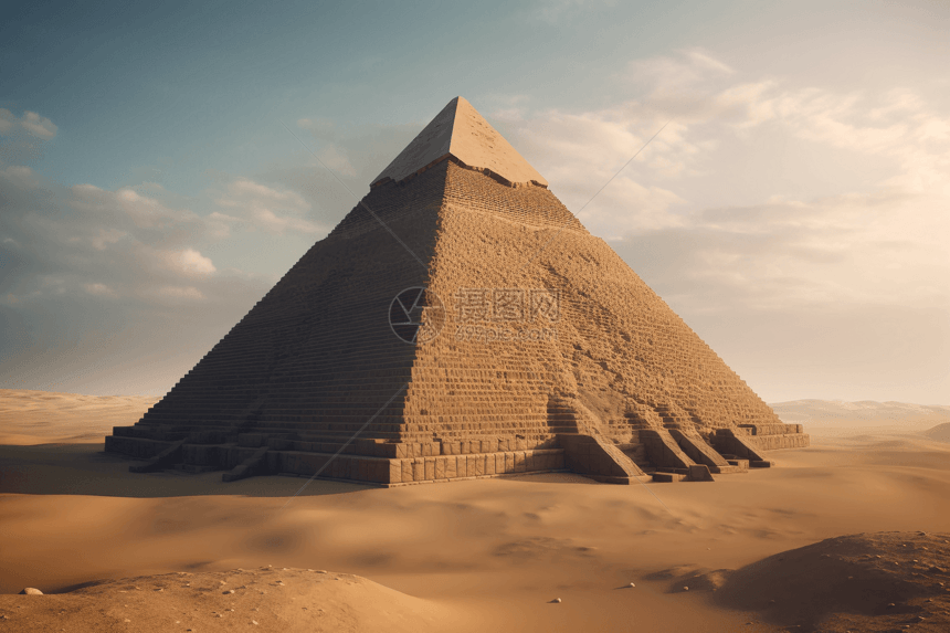 古埃及金字塔图图片