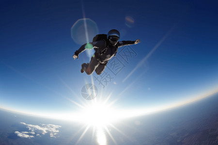 跳伞运动员图高清图片