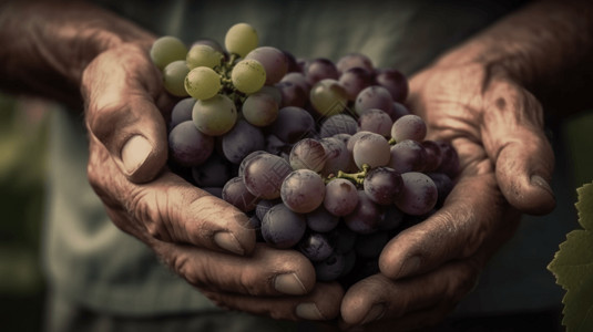 葡萄园葡萄品种图高清图片