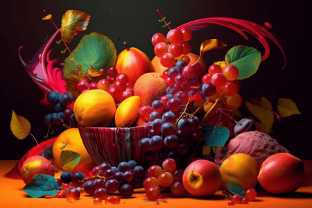 超级鲜艳的水果图片