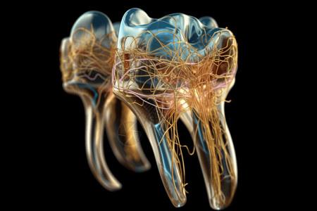 牙齿的神经人类的牙齿高清图片
