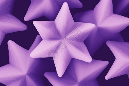 四角星纹理感的六角星设计图片