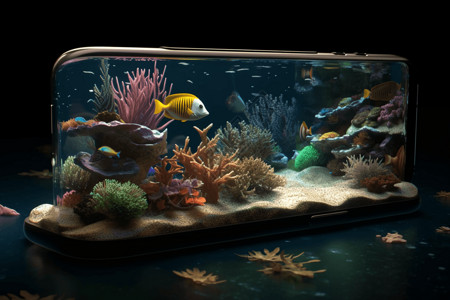 精致的AR水族馆设计图片