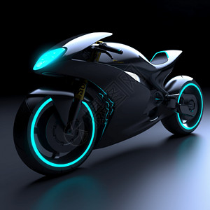 未来新能源摩托车图片