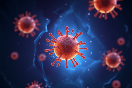 病毒细胞结构图片