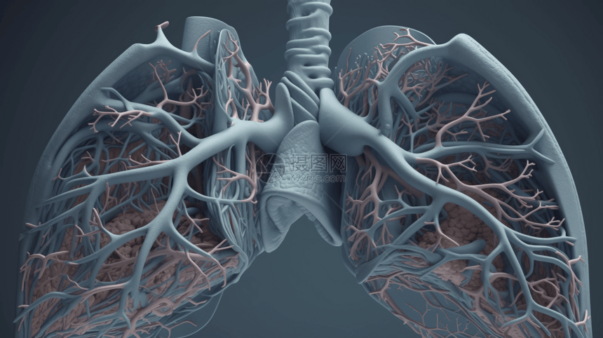 健康肺部系统图片