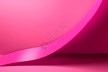 粉色飘带背景背景图片