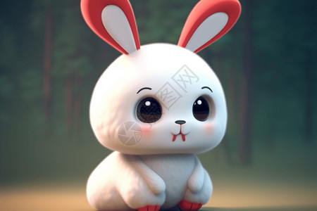 兔子眼睛可爱兔子设计图片