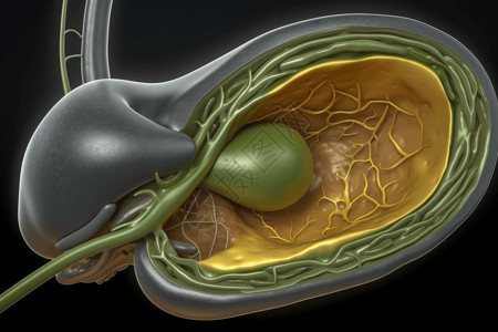 医学科普胆囊的内部结构设计图片