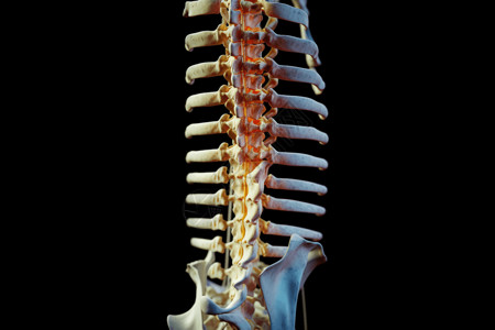 脊柱骨质结构图片