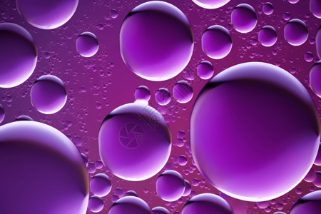 水晶球体紫色抽象背景背景图片