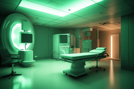 放射治疗室陈设高清图片