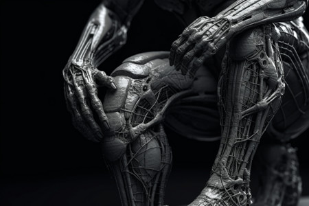 蜘蛛侠人体膝盖结构设计图片