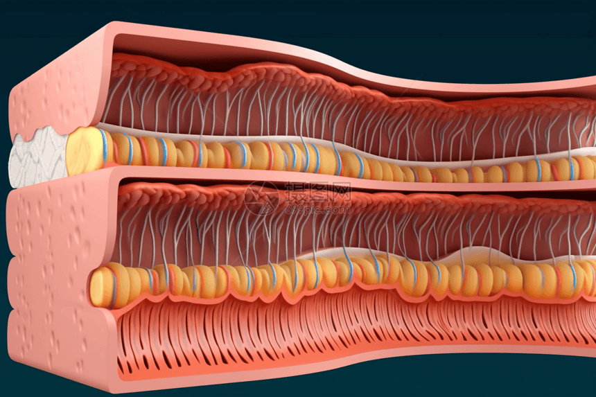 肠壁结构图片