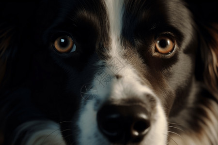 训练边境牧羊犬直视高清图片