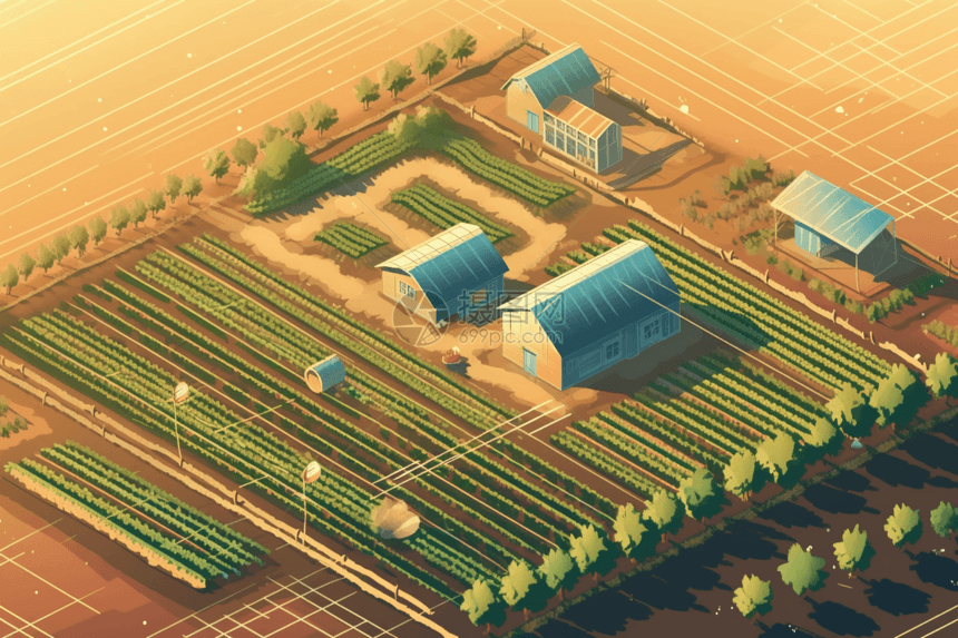 农业灌溉系统图片