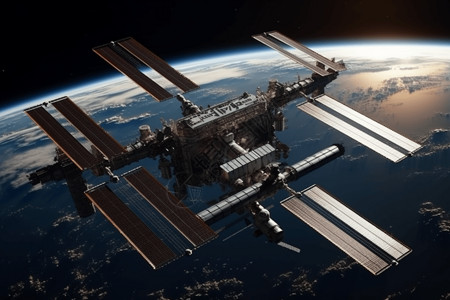 国际空间站航空高清图片素材