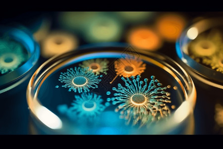 细胞培养皿实验室培养的细菌设计图片