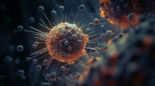 免疫系统疾病免疫系统防御渲染图设计图片