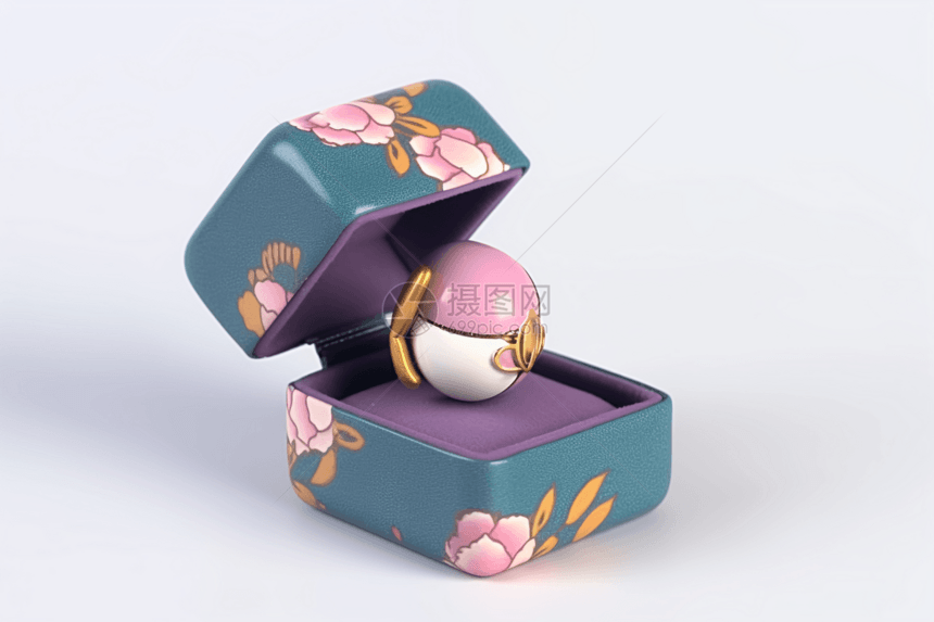 耳环盒3D设计图图片