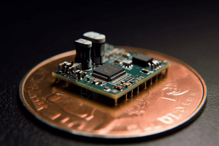 小部件微型智能芯片设计图片