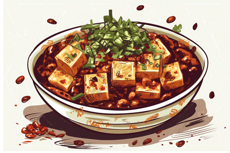 川香麻婆豆腐图片