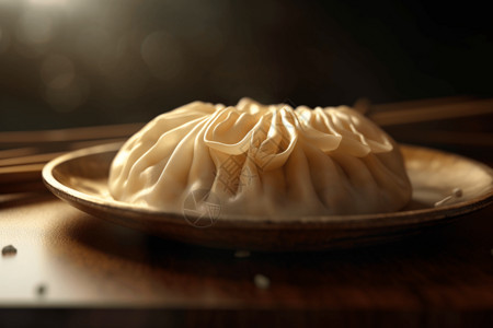 中式饺子图背景图片