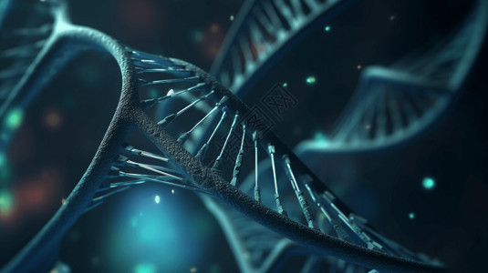 DNA双螺旋3D设计图图片