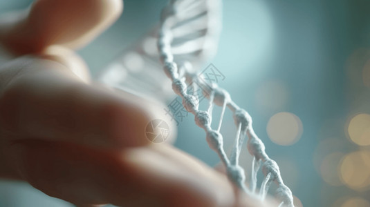 一条线基因治疗3D设计图设计图片