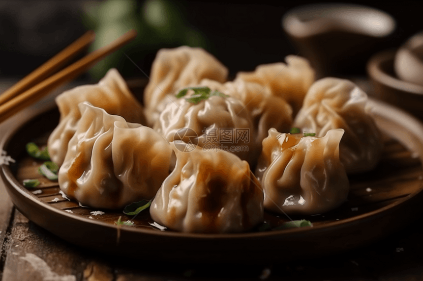 美味传统蒸饺图片