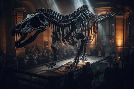 恐龙博物馆背景图片