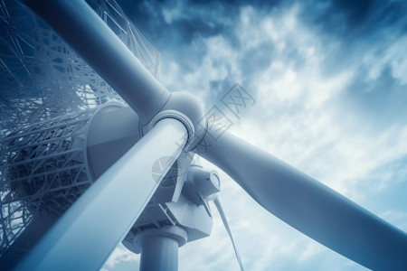 新能源工程风力涡轮机设备设计图片