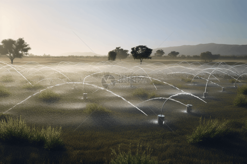 农场灌溉图片