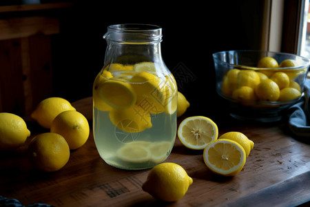 柠檬水的制作过程图片