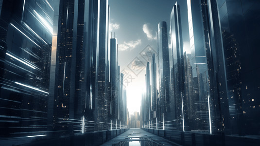 未来城市3D图图片