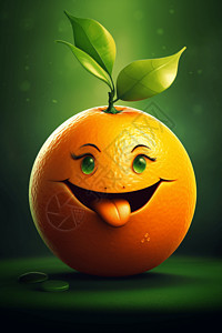 乐观的橙子图片