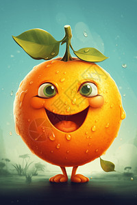 积极向上的橙子图片