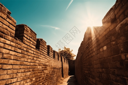 古代城墙城楼图片