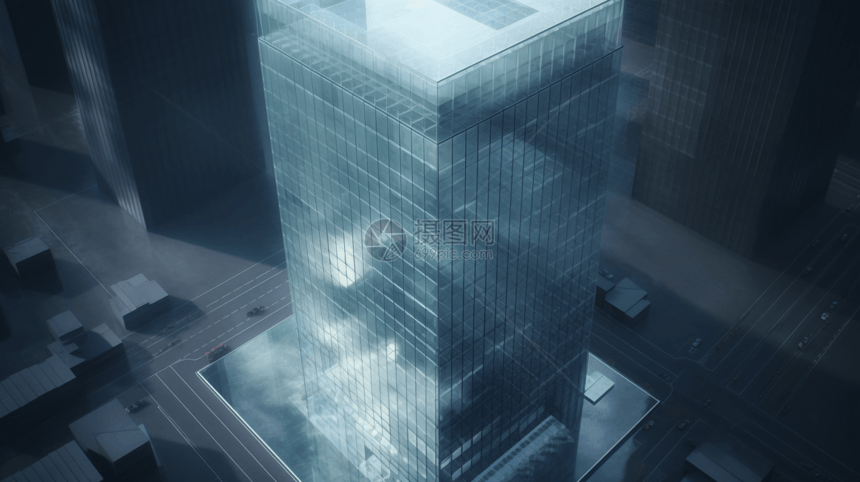 摩天大楼设计模型图片