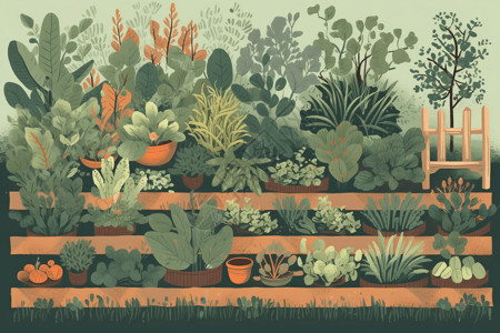 植物插画图片