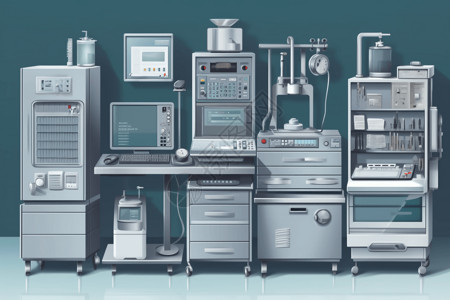 医院的医疗设备和机器图片