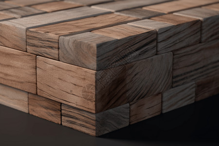 小木方块方形的木块材料背景