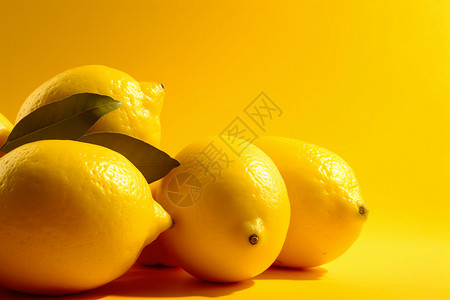黄色柠檬图图片