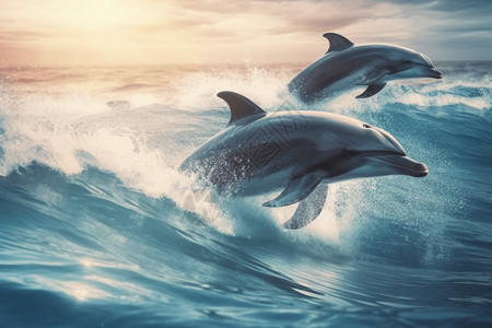 优雅的海豚图片