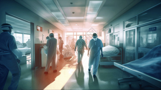 十万火急的急诊室背景图片