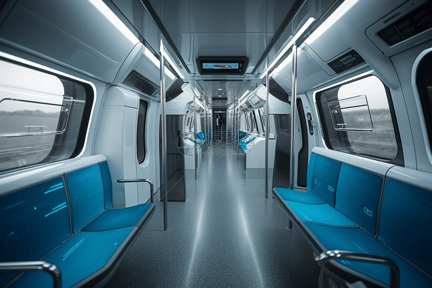 现代化地铁座椅图片