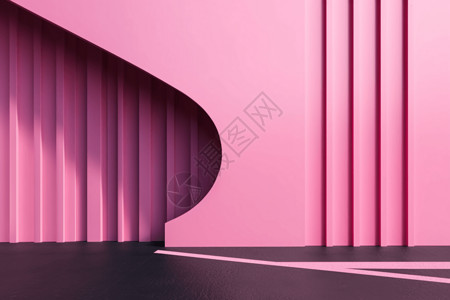 粉红色的墙壁背景图片
