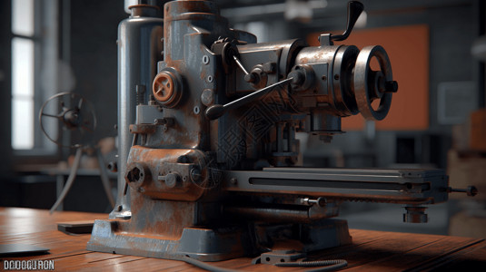 工厂制造机械概念图工业高清图片素材